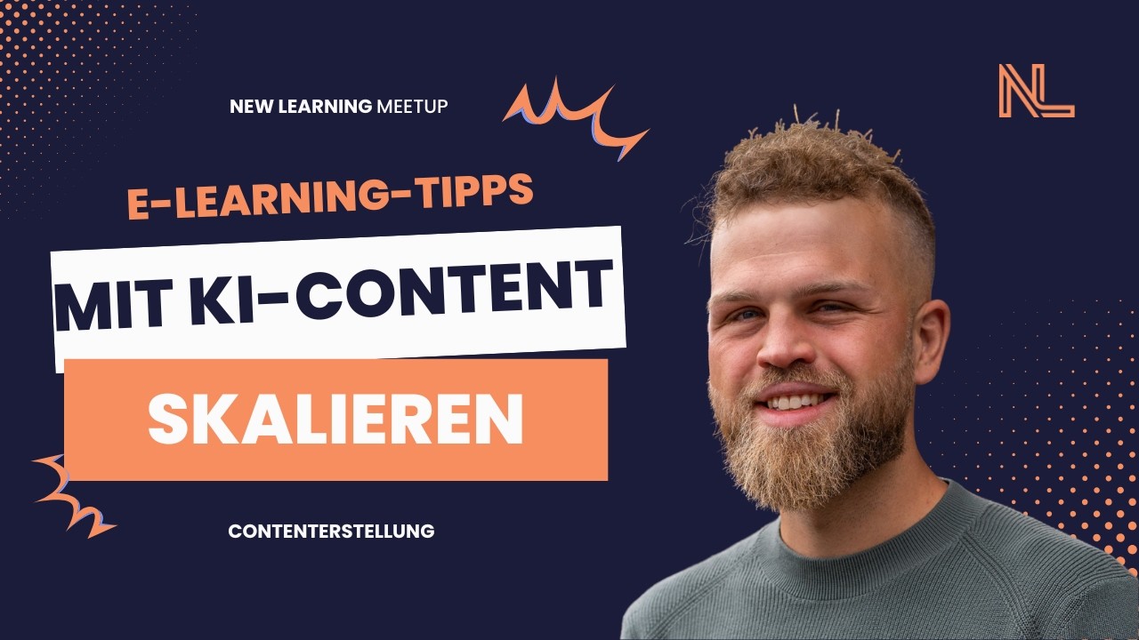 Mit KI skaliert E-Learnings erstellen by Sebastian Moos