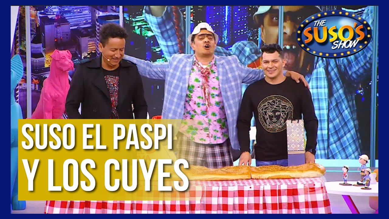 Los cuyes en The Susos Show Caracol TV