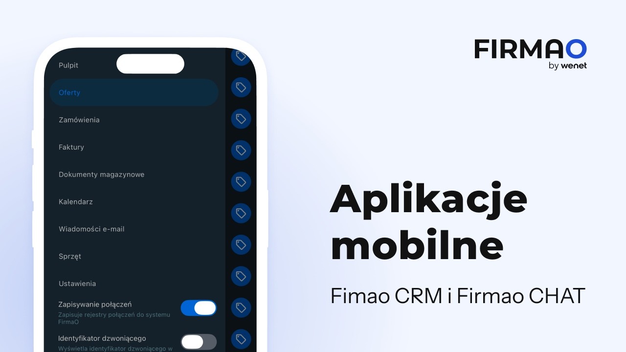 Jak korzystać z aplikacji mobilnych Firmao CRM i Chat?