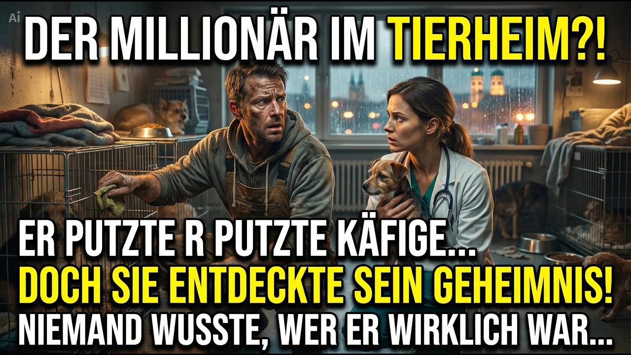Der Millionär im Tierheim – bis eine Frau sein Geheimnis entdeckte