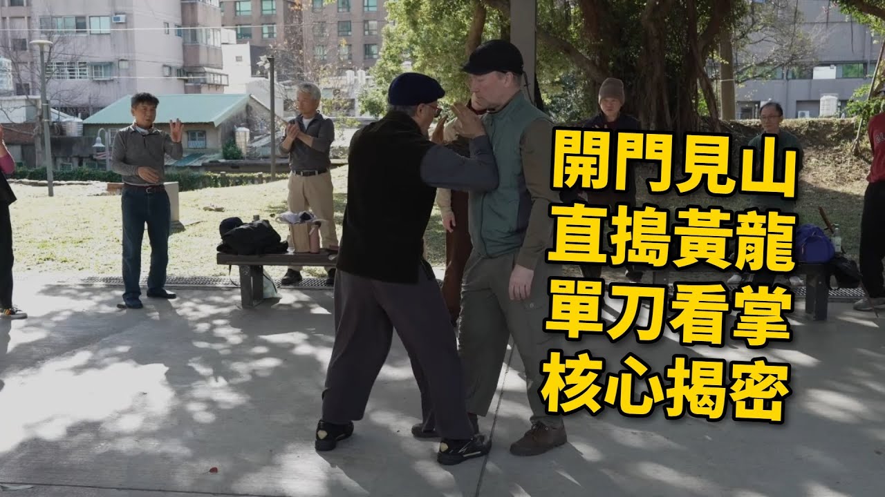 【20260124(02)】單刀看掌，掌要幫刀，刀是重兵器，用小臂翻轉力把刀彈出去，勁短而不推遠。【何靜寒老師】【CC字幕】