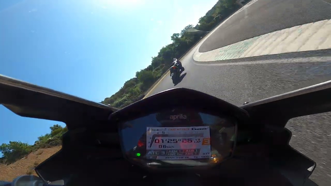 Aprilia RS 660 et Ducati V2 Alès