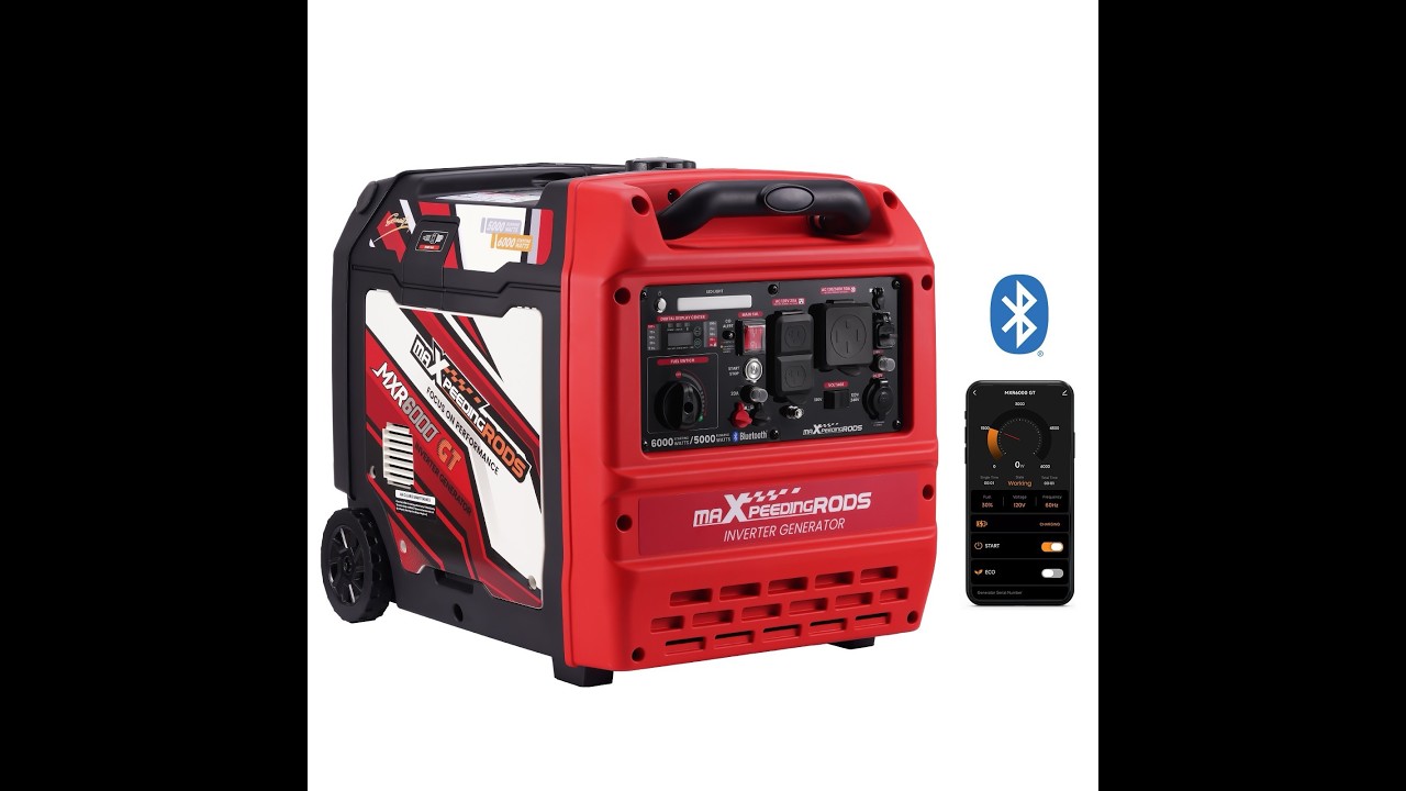 MXR6000GT 6000W Inverter Generator – Operations Guide