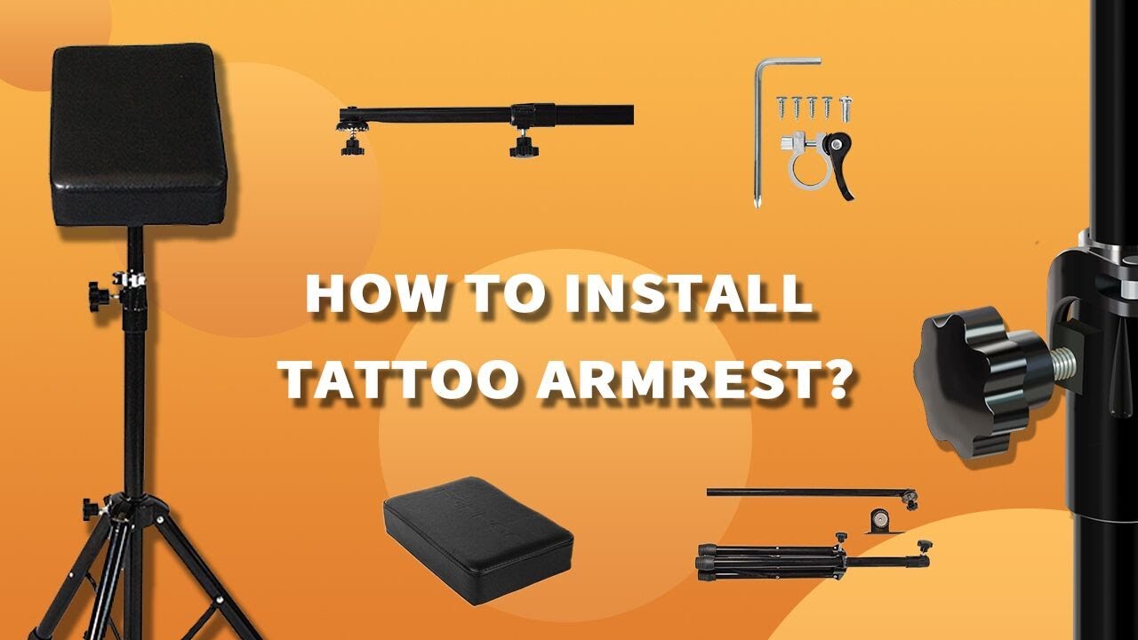 How to install tattoo armrest step by step--Wormhole Tattoo