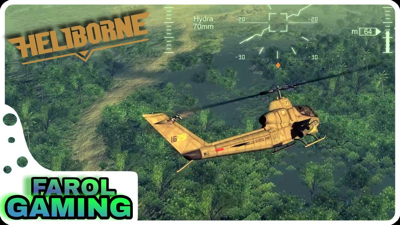 Heliborne Multiplayer - Co-op in Vietnam │Operation Nguyen Hue