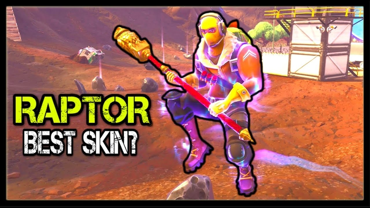 BEST SKIN IN FORTNITE: RAPTOR? (#3) | 15 Kill Win! (Legendary Skin!)