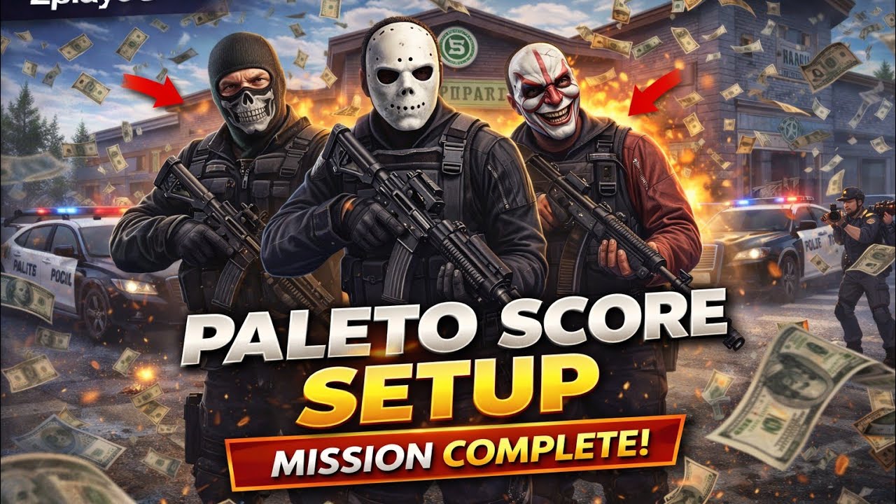 GTA 5 Paleto Score Setup Mission Complete | Heist Preparation 🔥