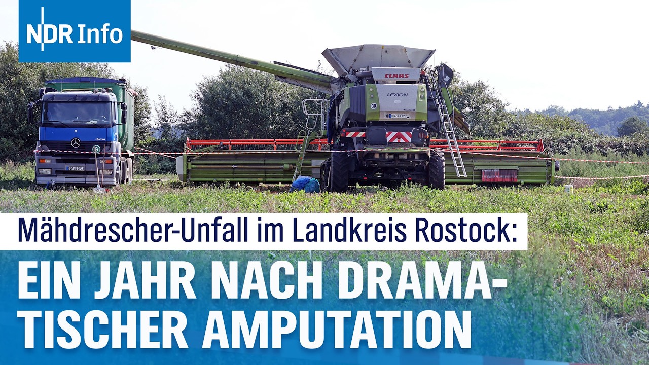 Nach dem Mähdrescher-Drama in MV: Was hat sich für Einsatzkräfte verändert? | NDR Info