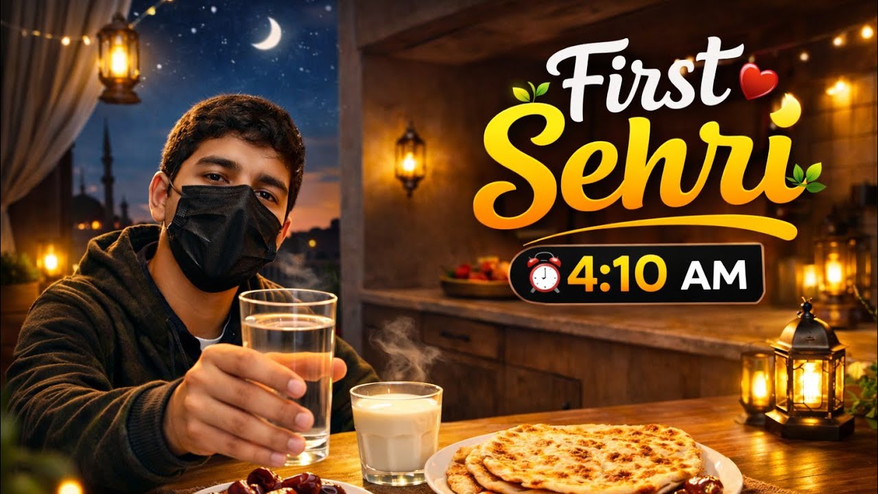 First sheri of Ramadan in 2026🌙 I Family sehri vlog!BT legacy vlogs 🥰