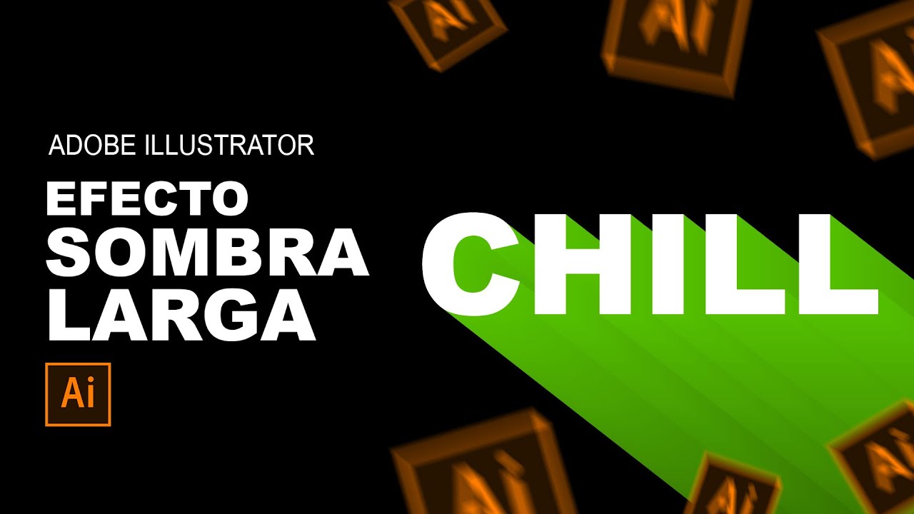 C&oacute;mo hacer EFECTO DE SOMBRA LARGA en ILLUSTRATOR (I parte)