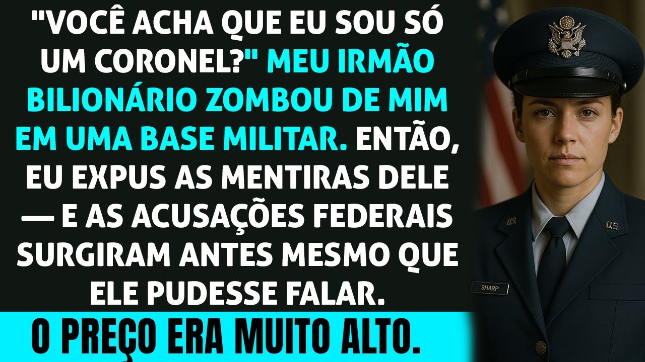 Meu irmão bilionário zombou da minha patente de coronel — então eu o derrubei com...