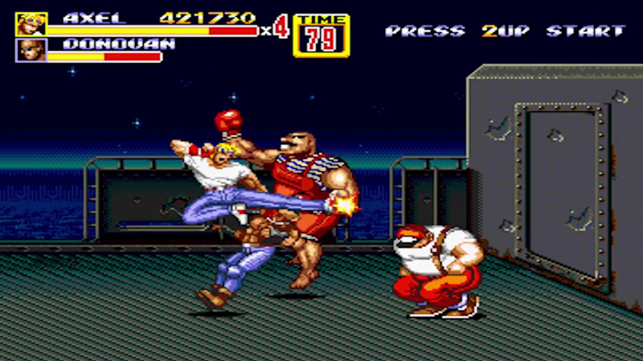 Streets of Rage 2: Stage 5 (Axel, Hard)