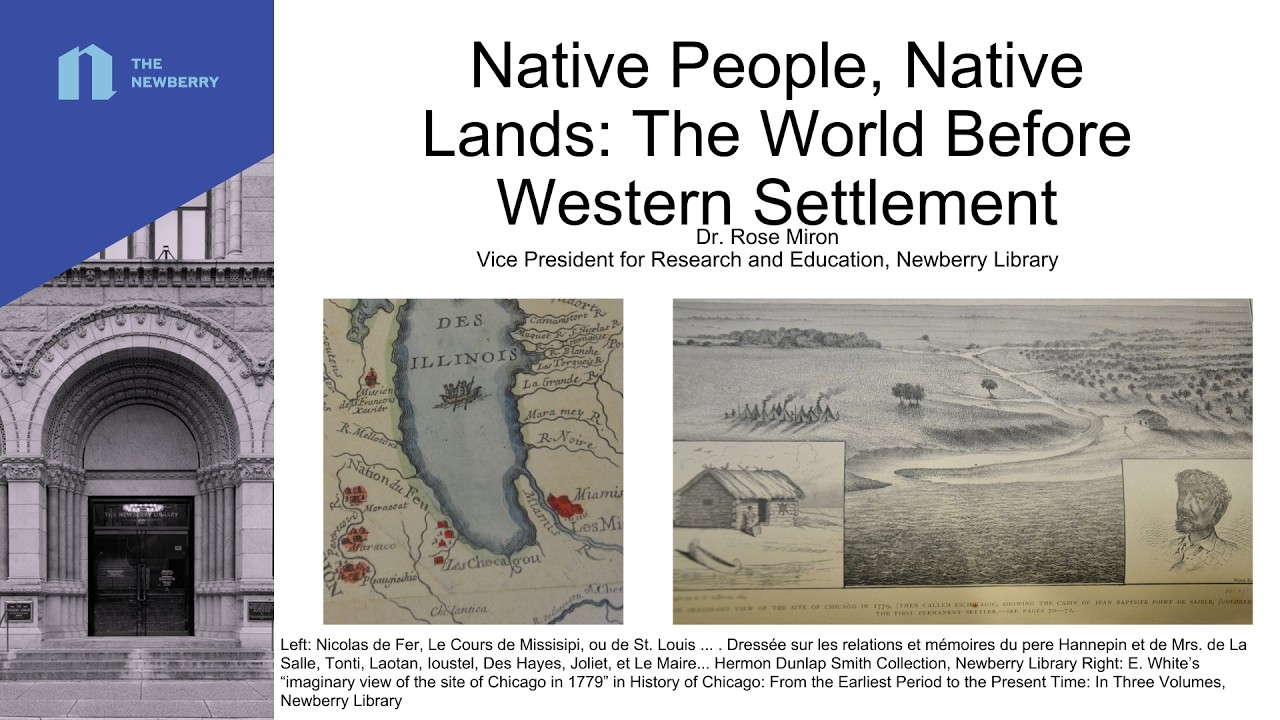 Native People, Native Lands The World Before Western Settlement