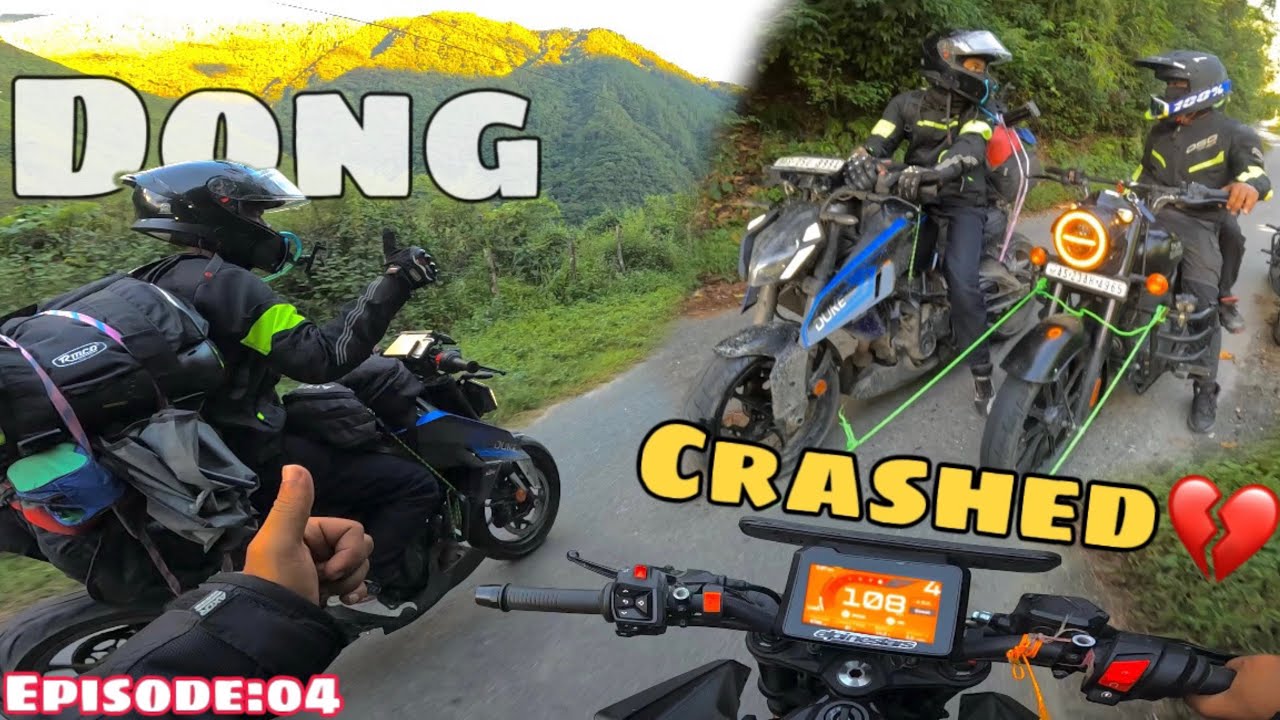 Road Condition Of Dong Valley 😰Dong Ride🔥Arunachal Pradeshৰ Waterfalls and Landslides | Episode:04