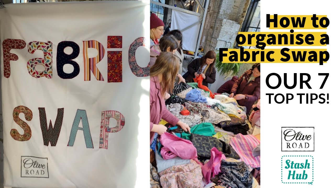 How to organise a fabric swap: 7 top tips