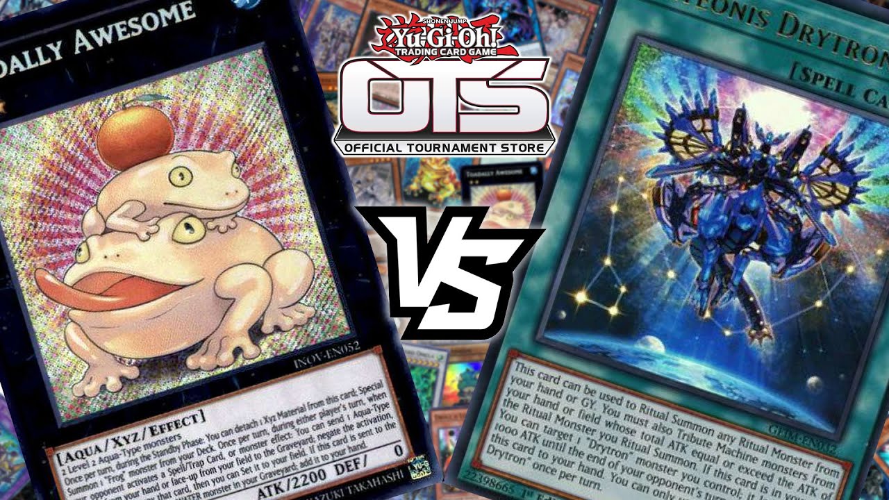 Yu-Gi-Oh! Live Duel - PaleoFrog Vs. Drytron Top 4 - Locals 8/14/21