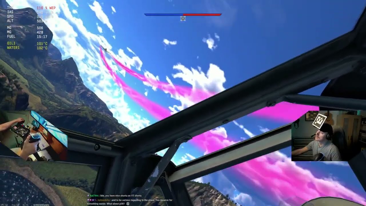 War Thunder Air SB - Sakeen DUELS (S-199) and few P-47