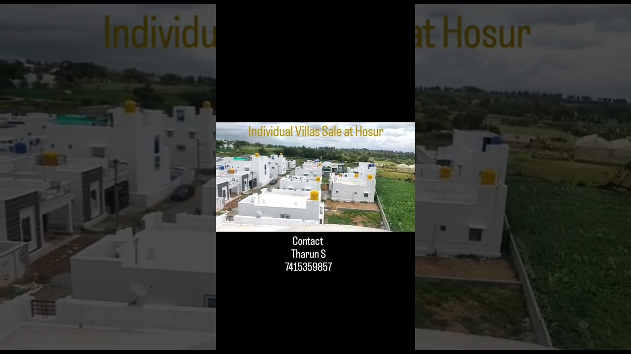 3BHK Individual House For Sale #hosur #sales #realestate #individualhousesale #construction #plots
