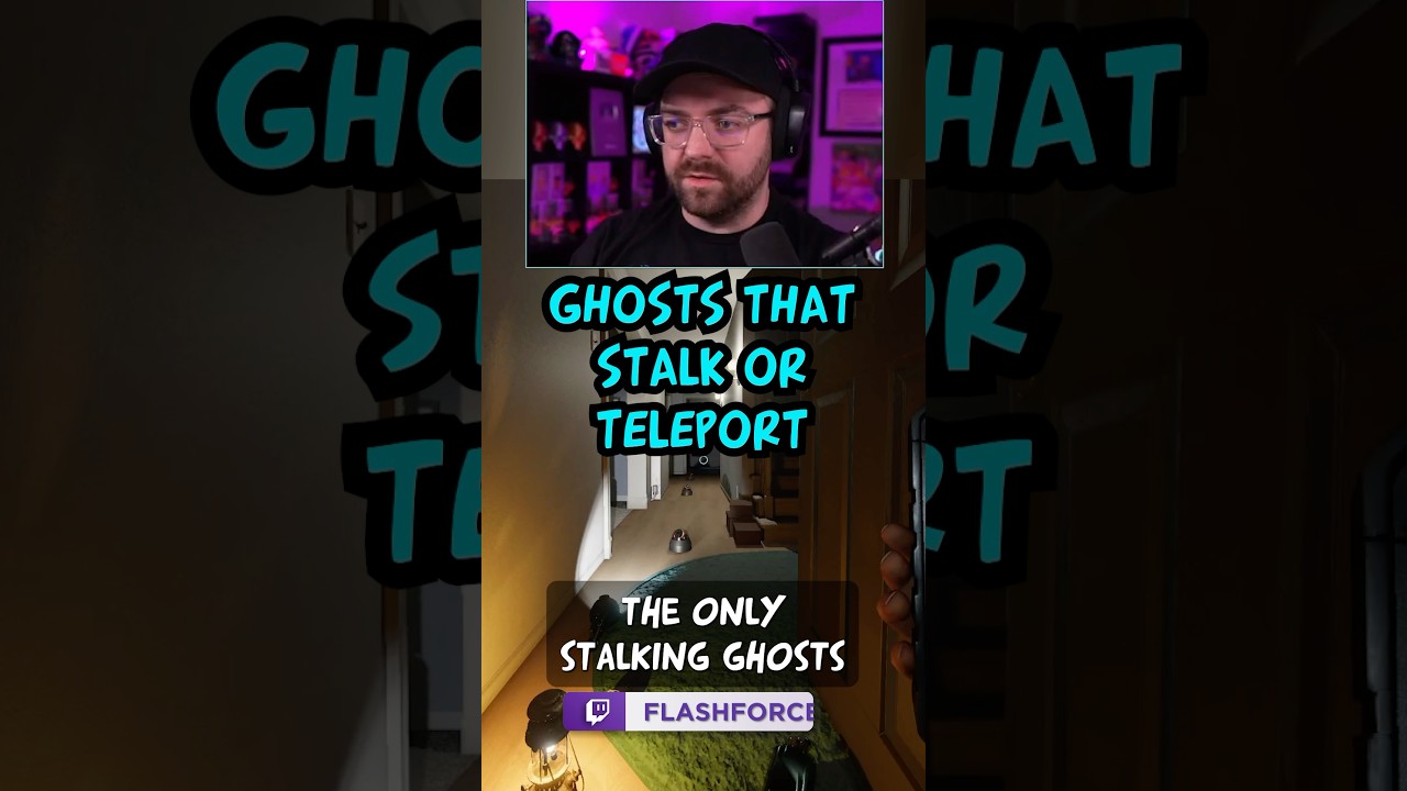 GHOSTS THAT STALK OR TELEPORT 👻 | Phasmophobia #shorts