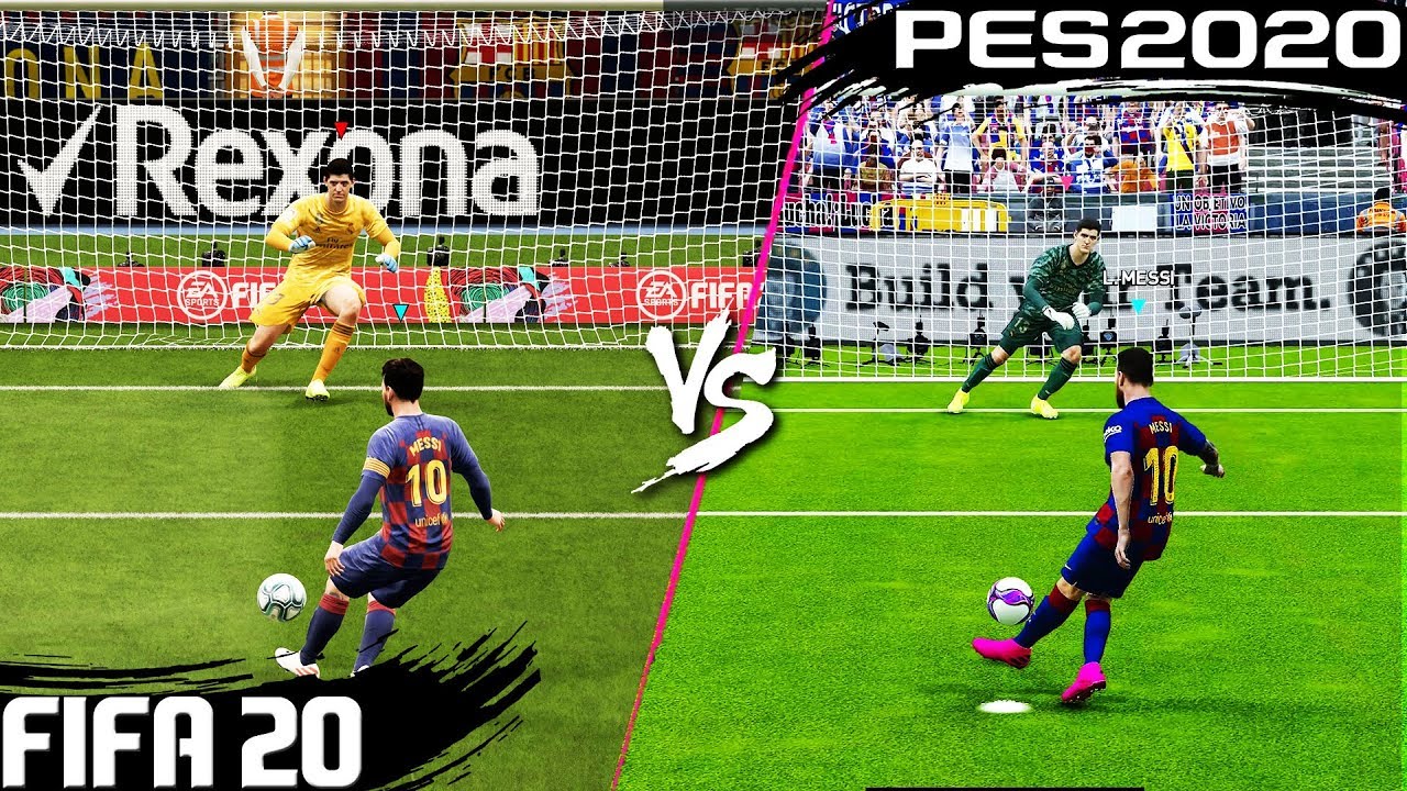 FIFA 20 vs. PES 2020: Penalty Kicks | 4K