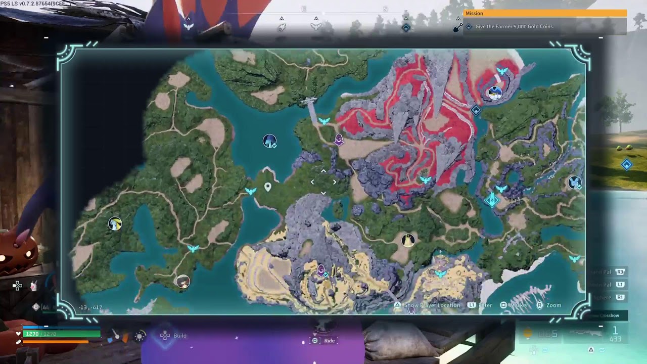 Playing Palworld