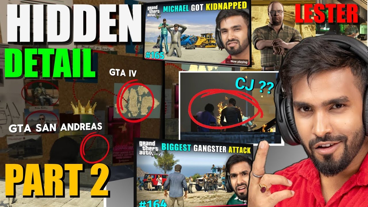 Techno Gamerz GTA 5 Hidden Details PART 2 GTA 5 GAMEPLAY #165