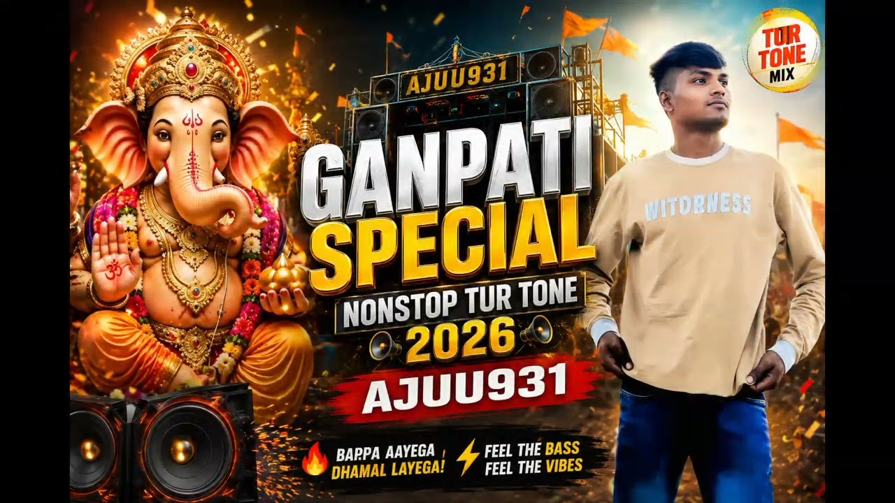 GANPATI SPECIAL 2026 🚩 NONSTOP TUR TONE MIX AJUU931