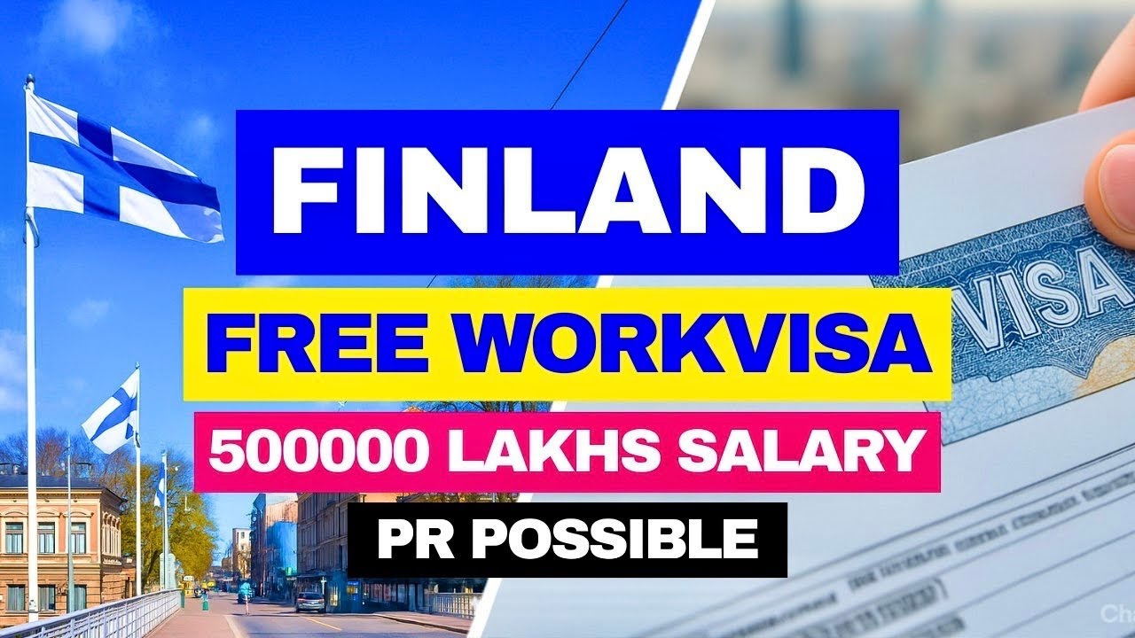 ശമ്പളം ₹5 ലക്ഷം വരെ!Finland Free Work Visa + Free Sponsorship 2025 🇫🇮 | PR Chance | No Agent Fees