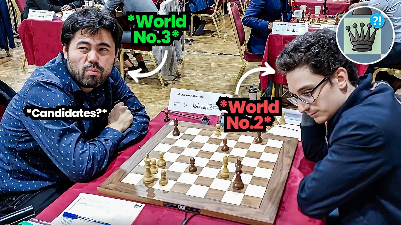 How is Hikaru so strong? | Nakamura vs Caruana  | FIDE Grand Swiss 2023