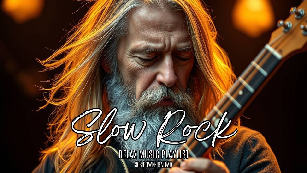 🎶 The Best Slow Rock Classic Rock Ballads &mdash; Emotional Guitar Solos & Timeless Passion 🎸
