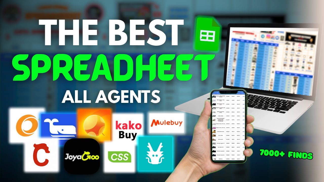 The ULTIMATE 2025 Taobao R3ps Spreadsheet (Works with ALL Agents: Sugargoo, CNFans, Joyagoo & More)