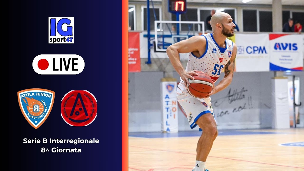 SiConTe Attila Basket vs Pizzicata Basket Gualdo (Serie B Interregionale - 8^ giornata)