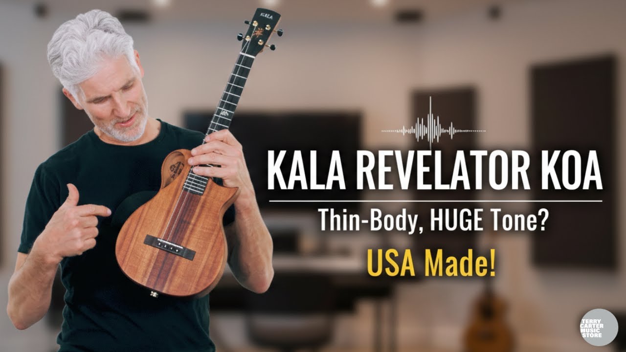 Является ли Kala Revelator Koa лучшей тонкой теноровой гитарой? | Обзор Kala NS-KOA-T