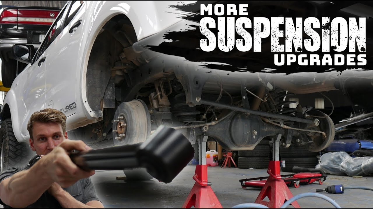 NP300 Upgraded Control Arms #ShedSessions