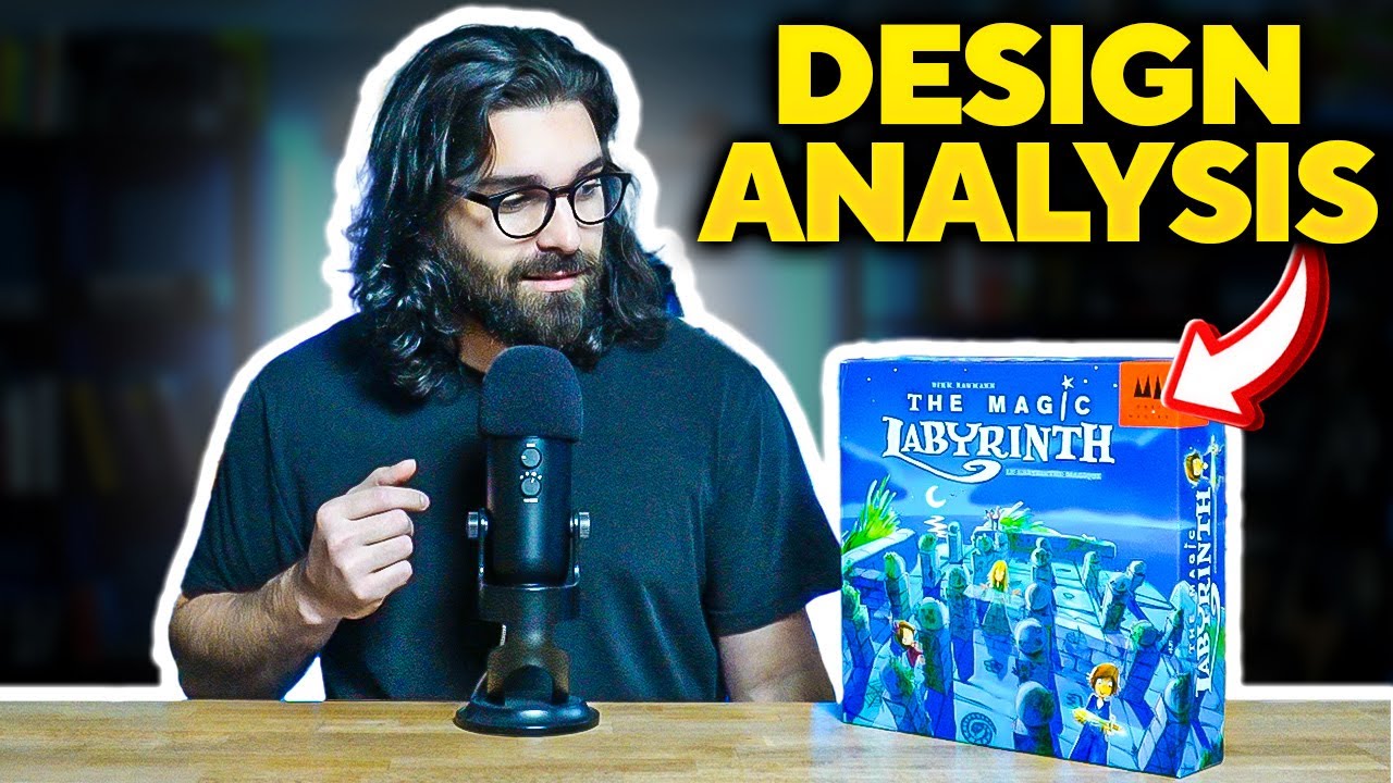 Board Game Design of The Magic Labyrinth