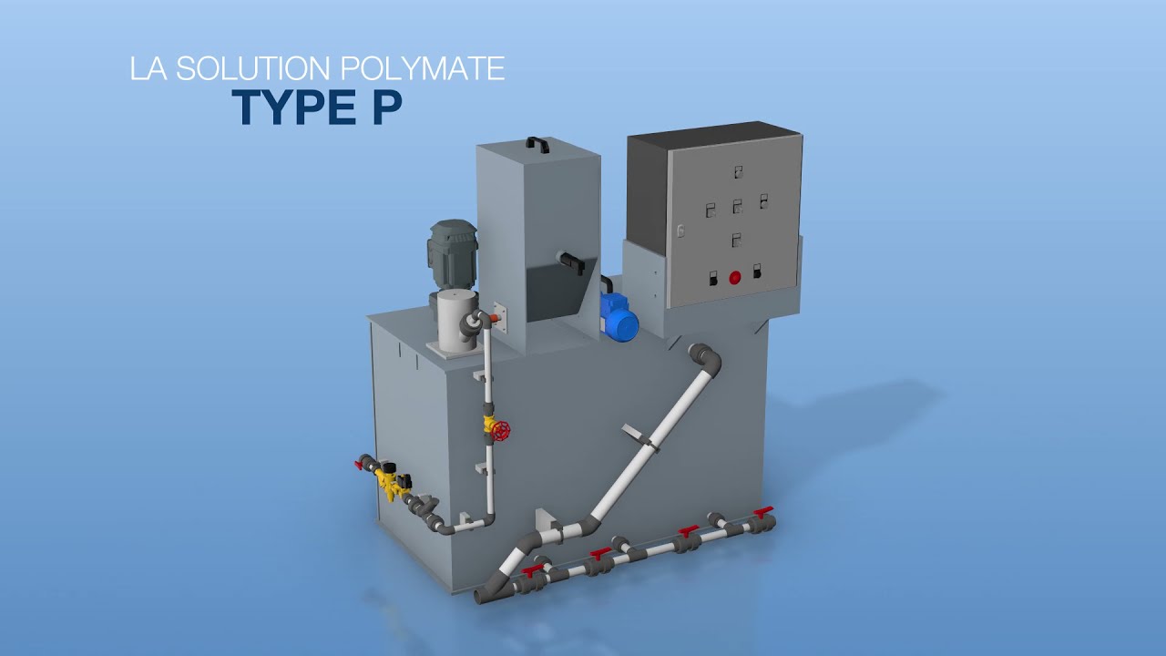 Sodimate - Préparateur de polymères en poudre
