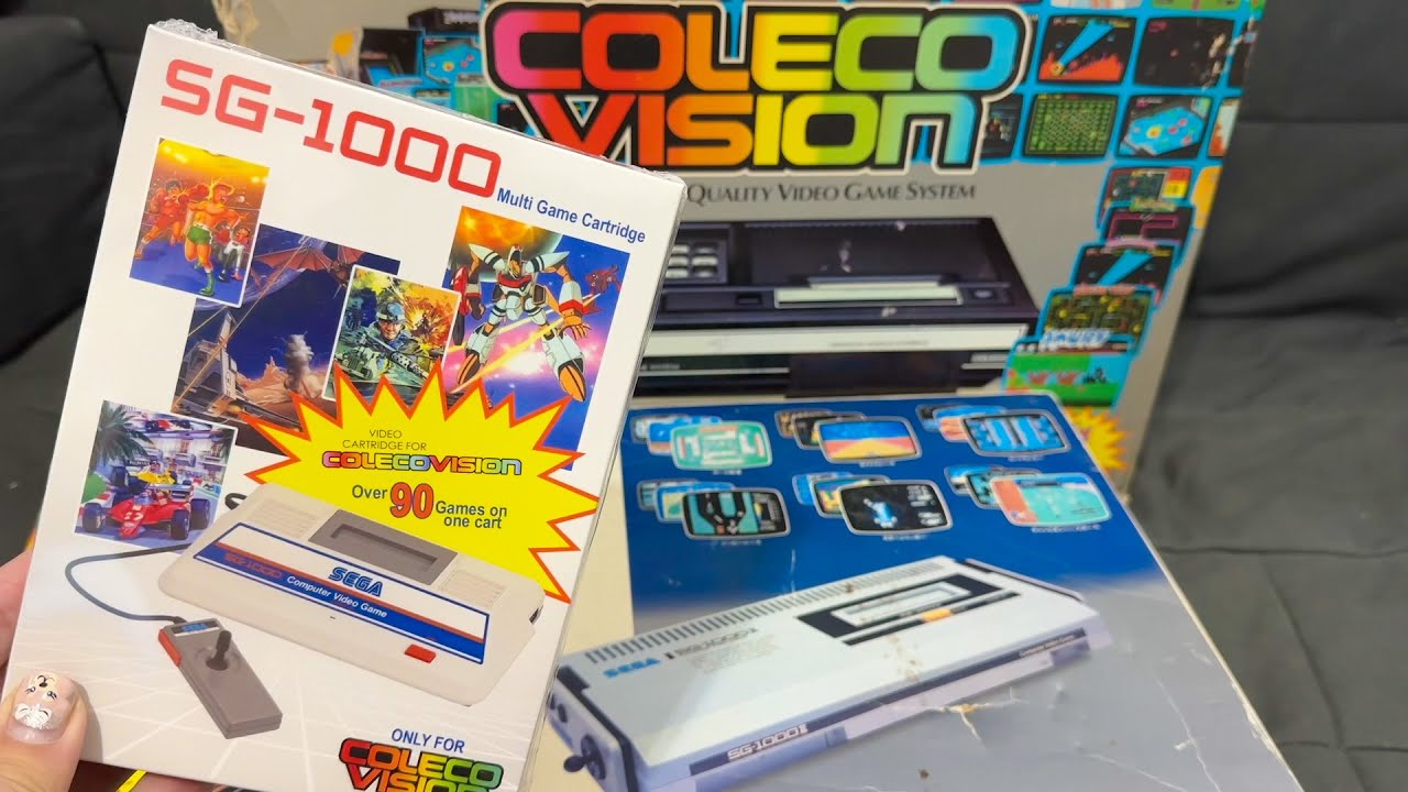 ColecoVision SG-1000 Multi Cart! Play SG-1000 Games on your ColecoVision!