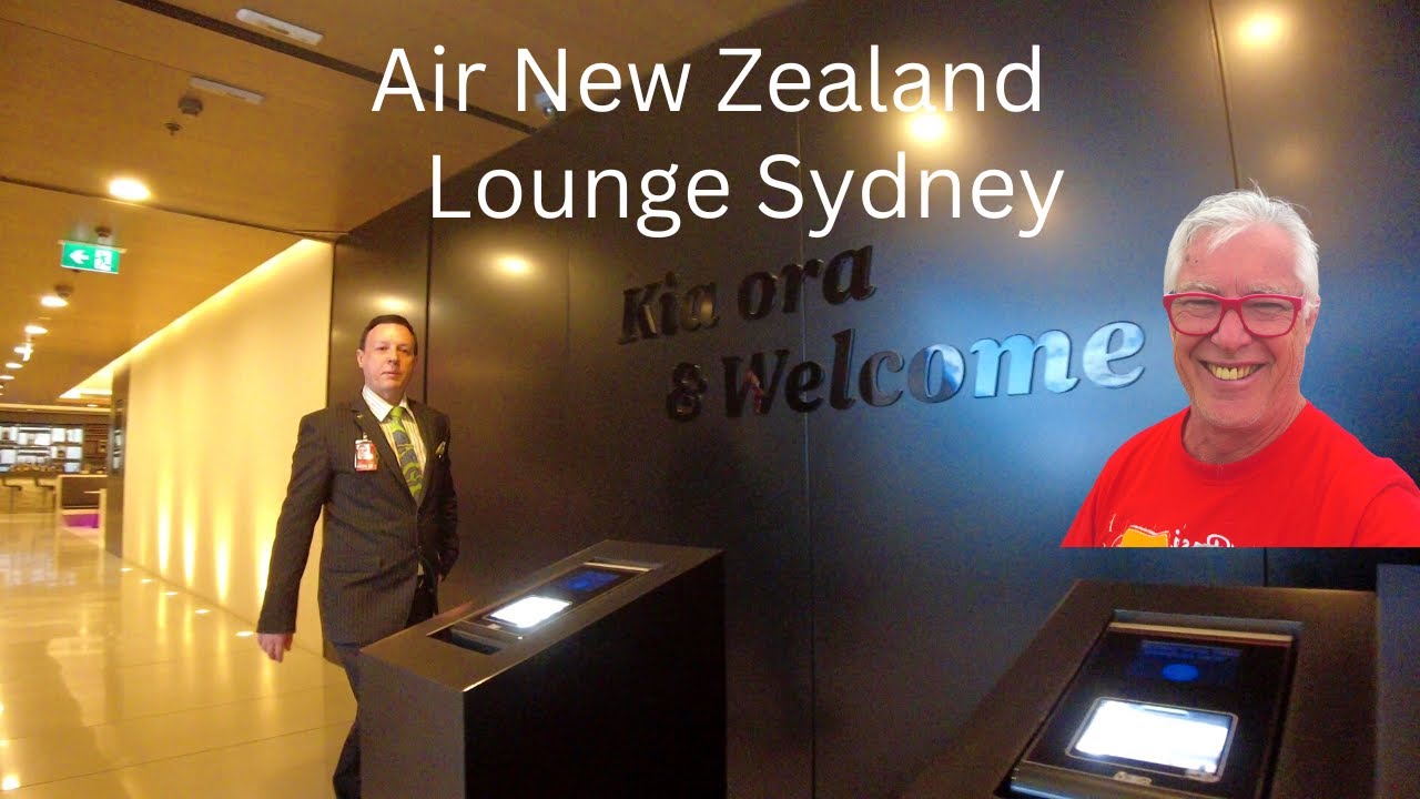 Welcome to Air New Zealand Business lounge , Sydney Intl Airport