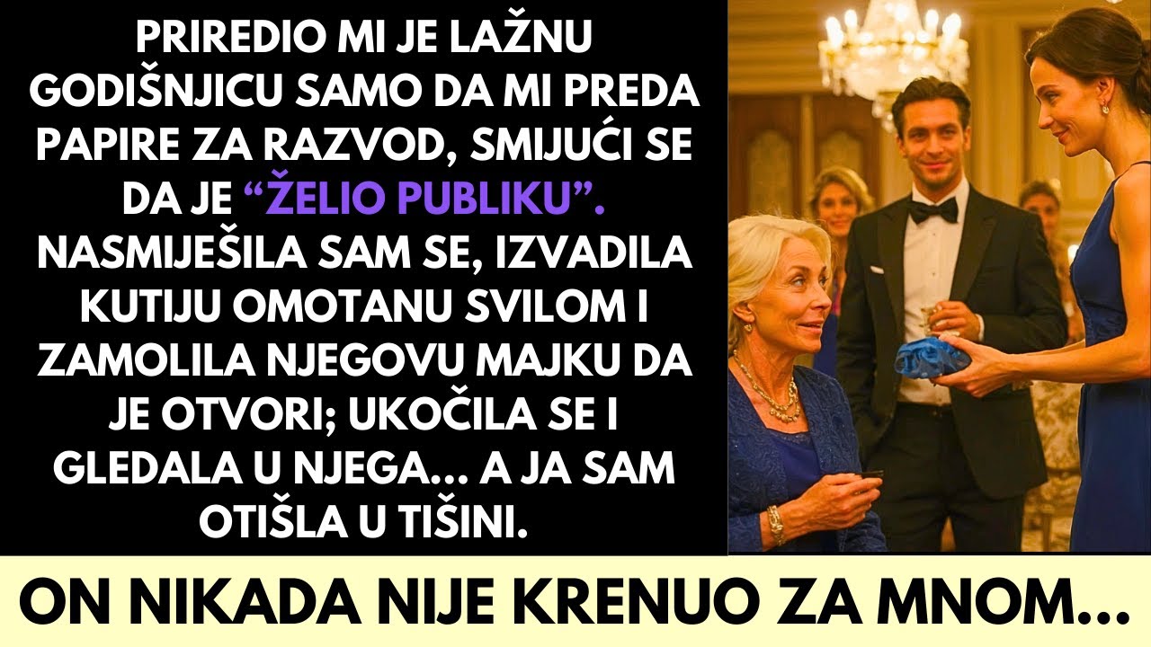 Moj Suprug Je Organizovao Lažnu Godišnjicu Za Papire Za Razvod—Dok Mama Nije Otkila