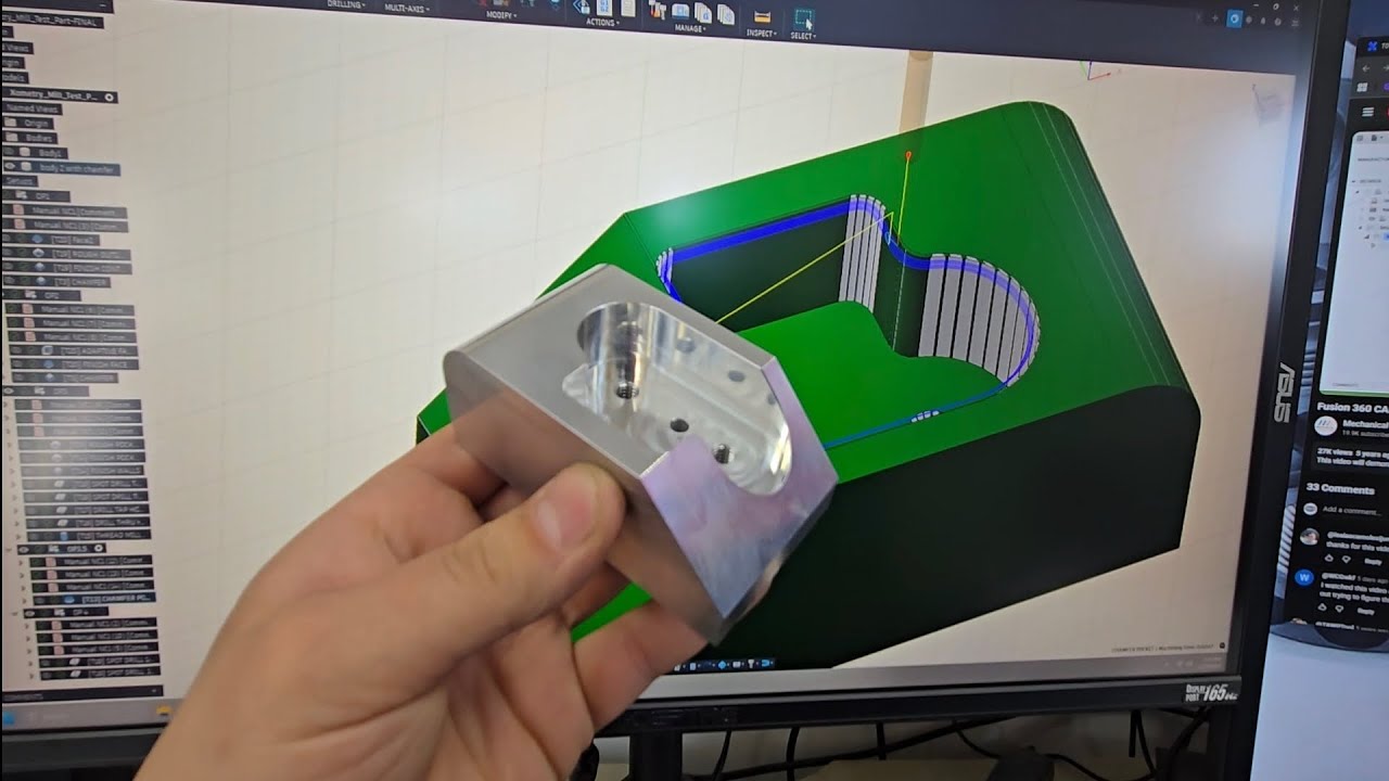 Xometry Mill Test How I Machine Chamfered All Edges