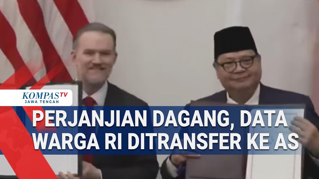 Perjanjian Dagang, Data Warga RI Ditransfer ke AS