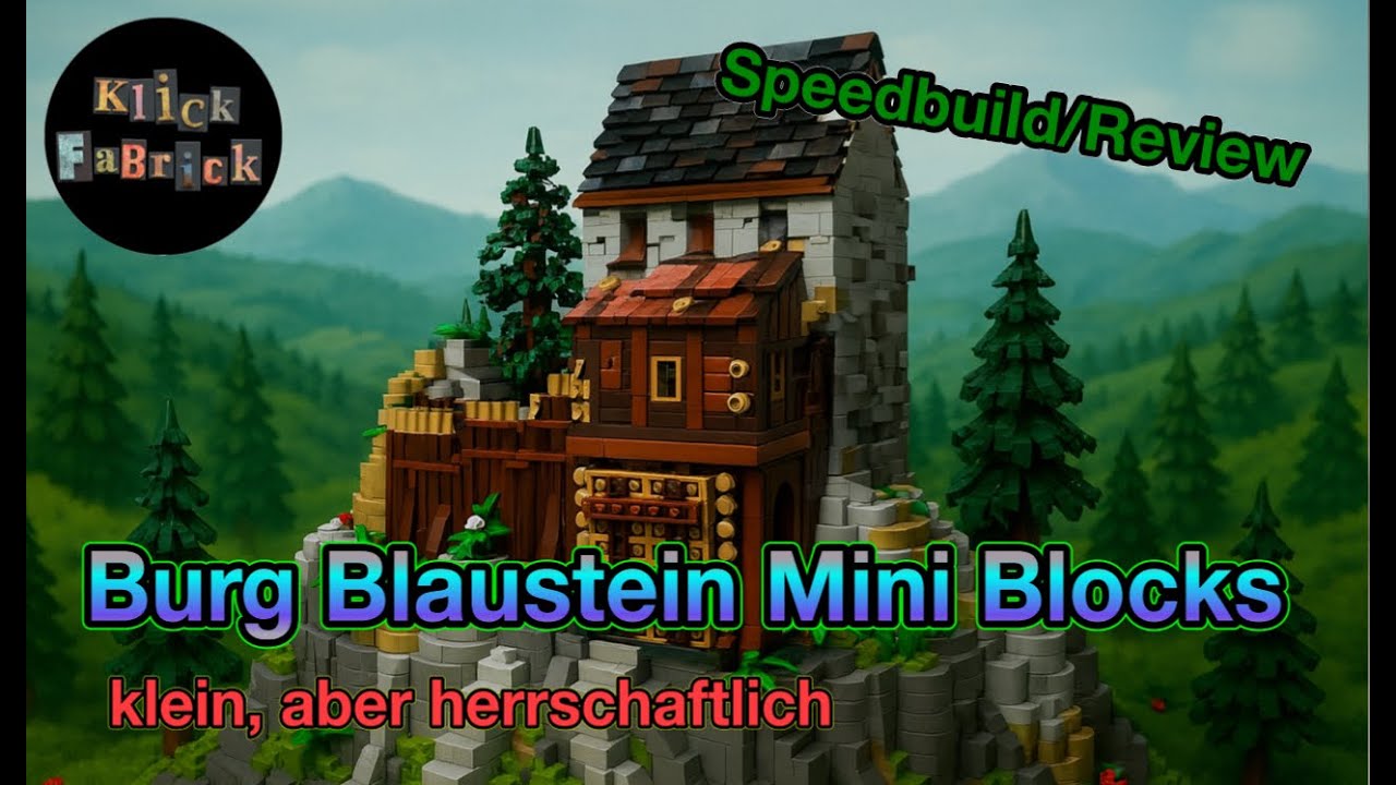 Burg Blaustein Mini Blocks – für Ritter ohne Platz im Wohnzimmer.