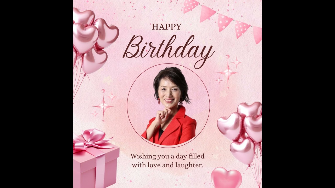 #1603【出逢いに感謝】お誕生日おめでとうございます！