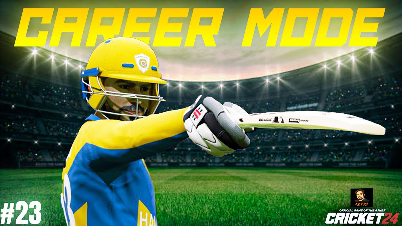 England T20 Slam Debut - Cricket 24 My Career Mode Episode - RtxVivek #23