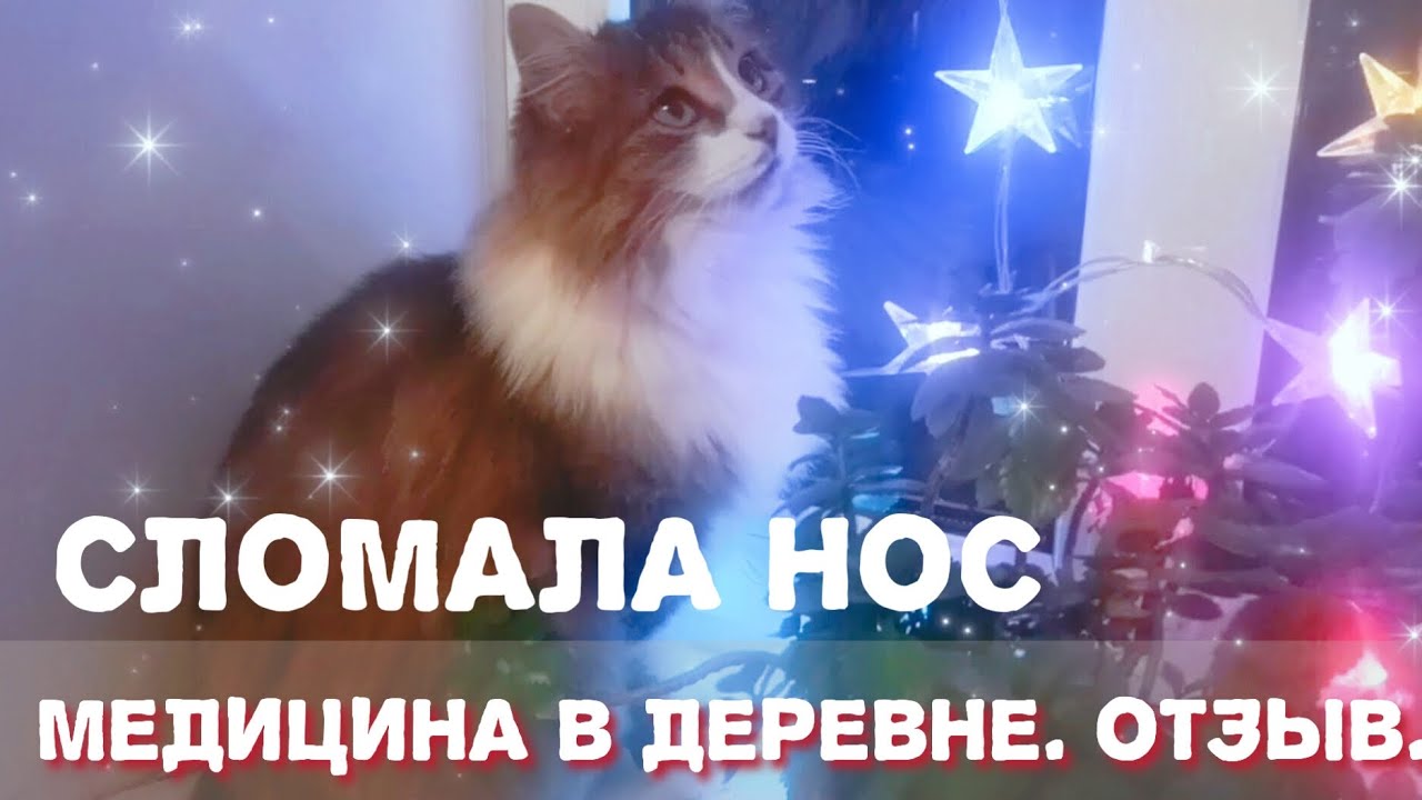 Перелом носа - подарок Деда Мороза 🤔
