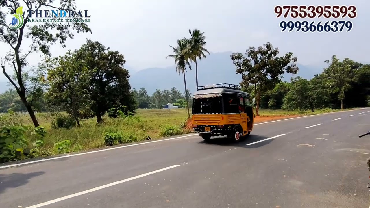#குற்றாலம் || #ஐந்தருவி மெயின்ரோட்டில் சென்ட் 4.75 லட்சத்தில் 9 சென்ட் கார்னர் பிளாட் விற்பனைக்கு 🌴🏡