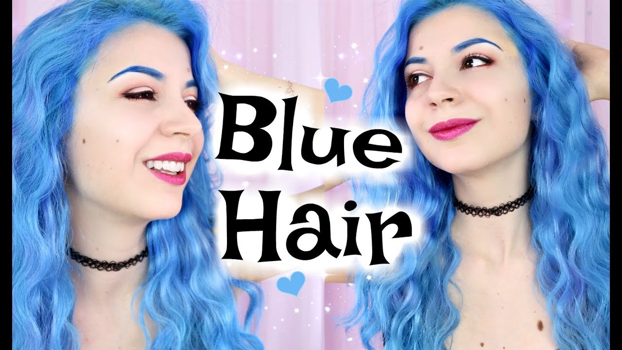 Dyeing My Hair Blue!!! New Hair New Life