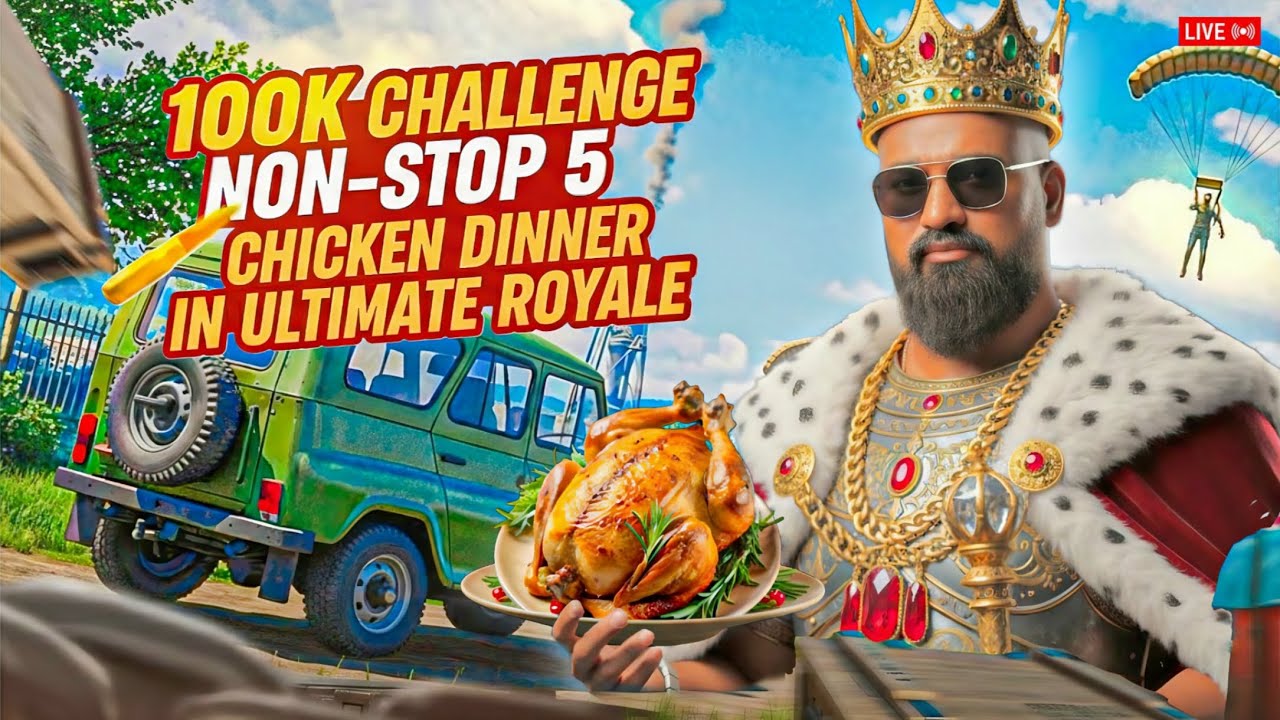 PUBG MOBILE LIVE 😎 Gameplay Like Hacker 😎Ultimate King is Back | HEADSHOT KING 😍