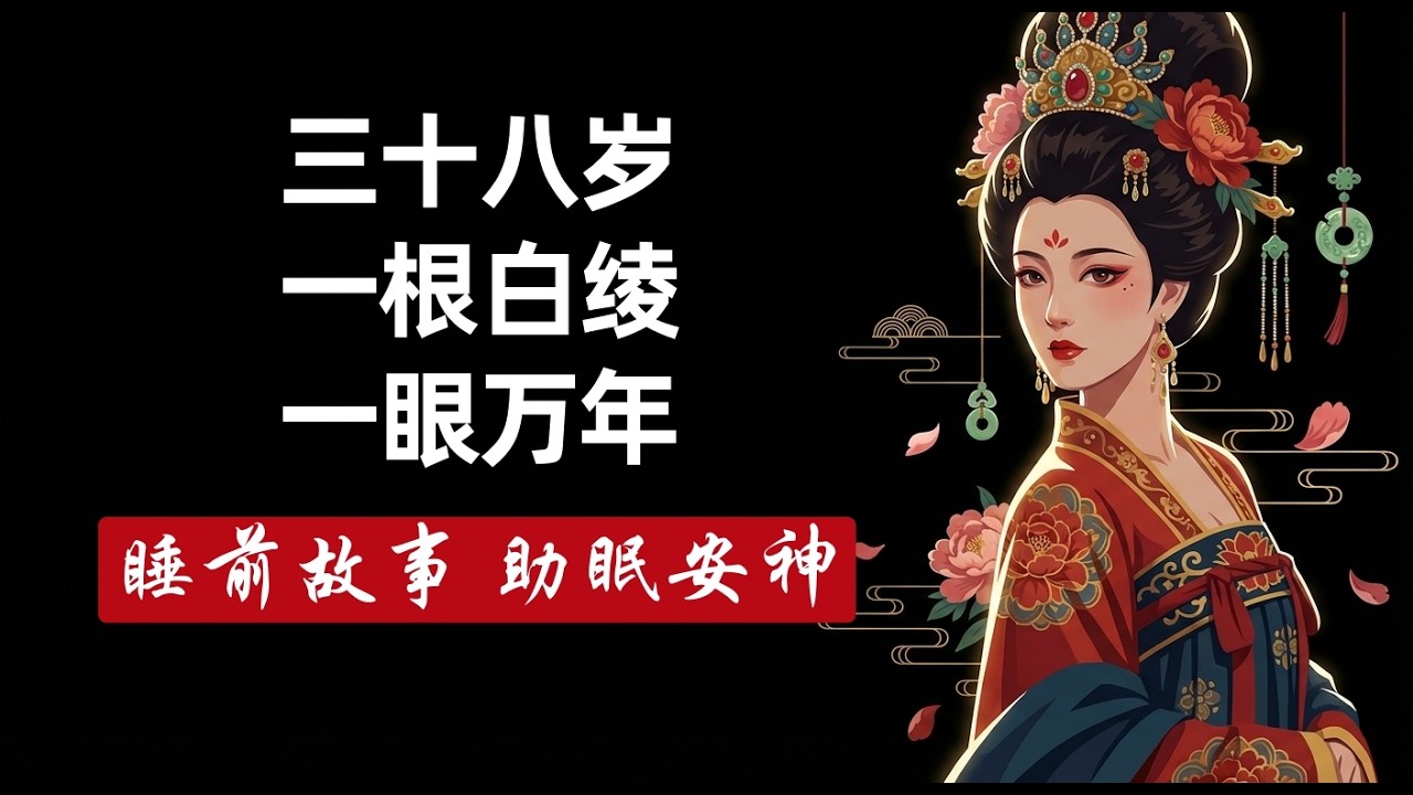 三十八岁那年，她被一根白绫勒死——临死前，她只看了李隆基一眼。｜睡前故事，助眠安神