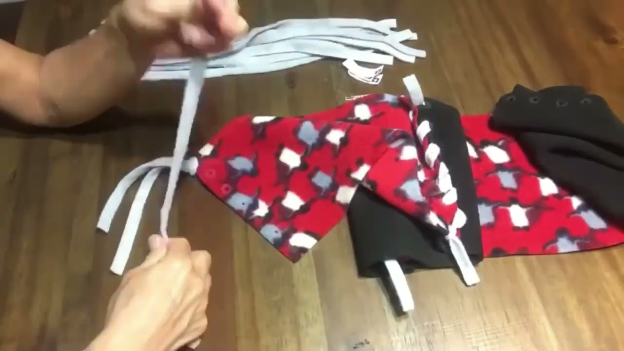 Mitsy Kit Fleece Scarf No Sew Kit Instructions